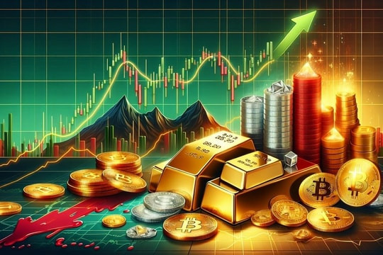 Chứng khoán tăng thua xa vàng, tỷ lệ VN-Index/XAU xuống thấp nhất trong hơn 1 thập kỷ